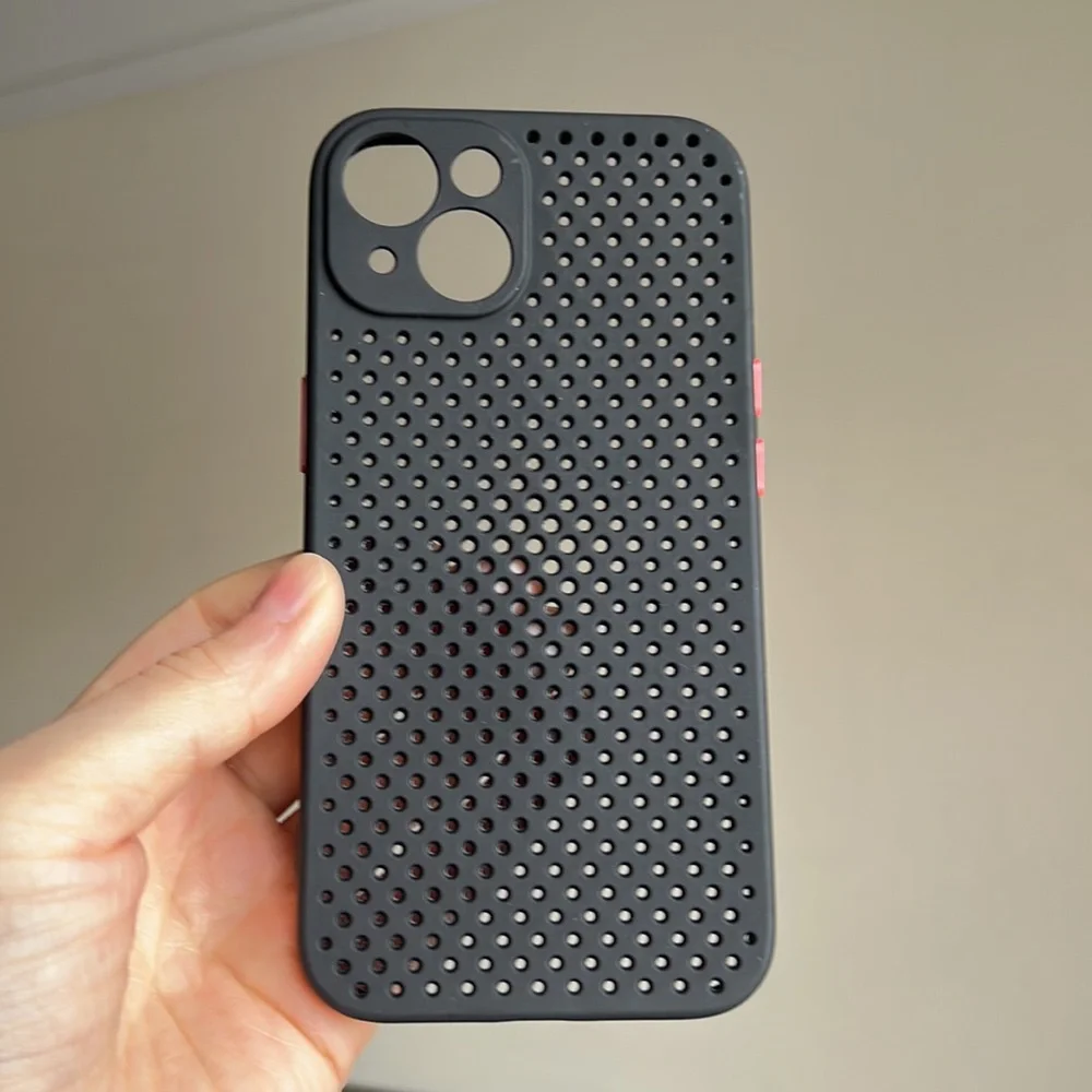 For iPhone 13 phone case with heat dissipation